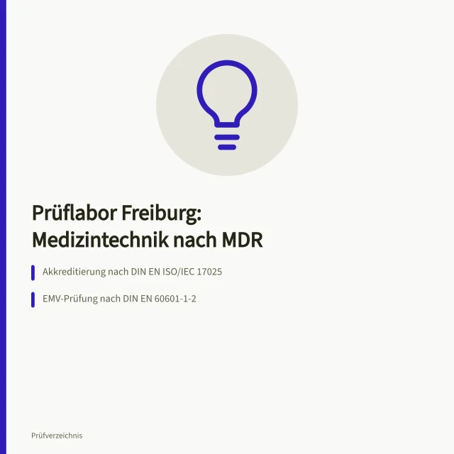 Prüflabor Freiburg für Medizintechnik und Werkstoffprüfung nach EU-Vorgaben. Prüflabor in Freiburg für Medizintechnik, was badische Anbieter leisten